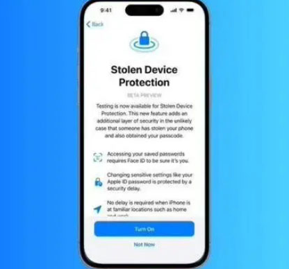 随州苹果授权维修店分享被盗设备保护功能开启方法 