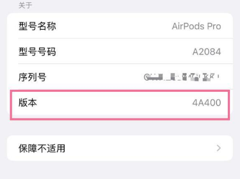 随州苹果手机维修分享AirPods pro固件安装方法 